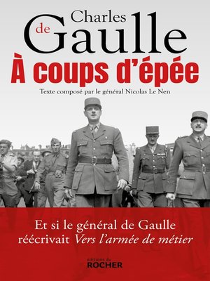 cover image of A coups d'épée